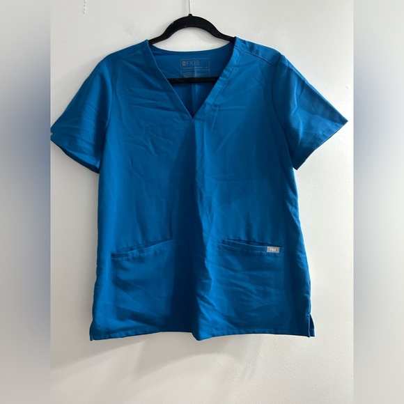 Figs limited edition alps blue casma scrub top - Picture 4 of 5